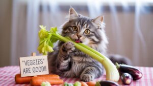 what veggies can cats eat