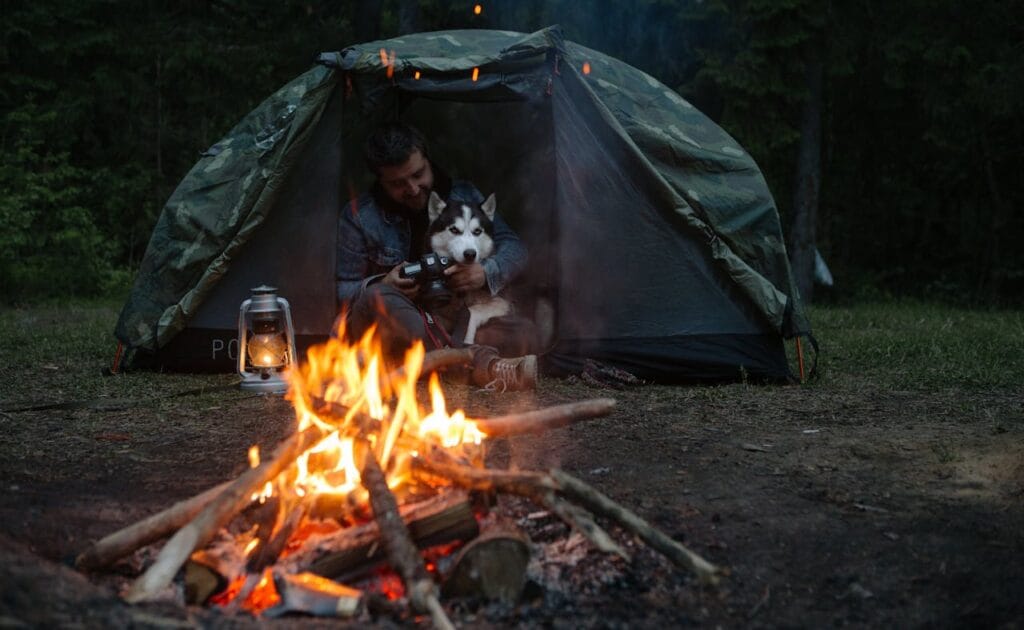 camping products for dogs