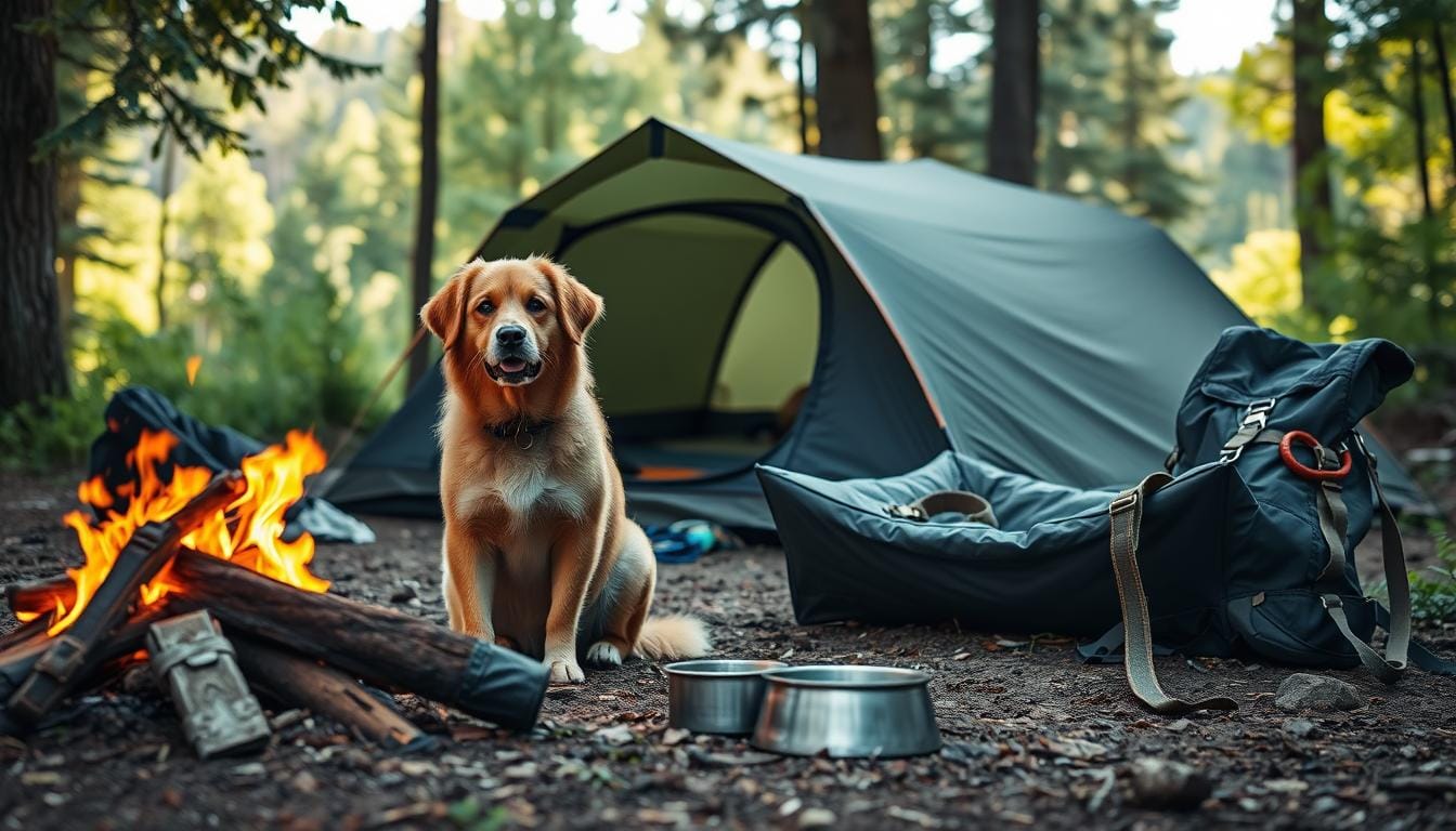 camping products for dogs