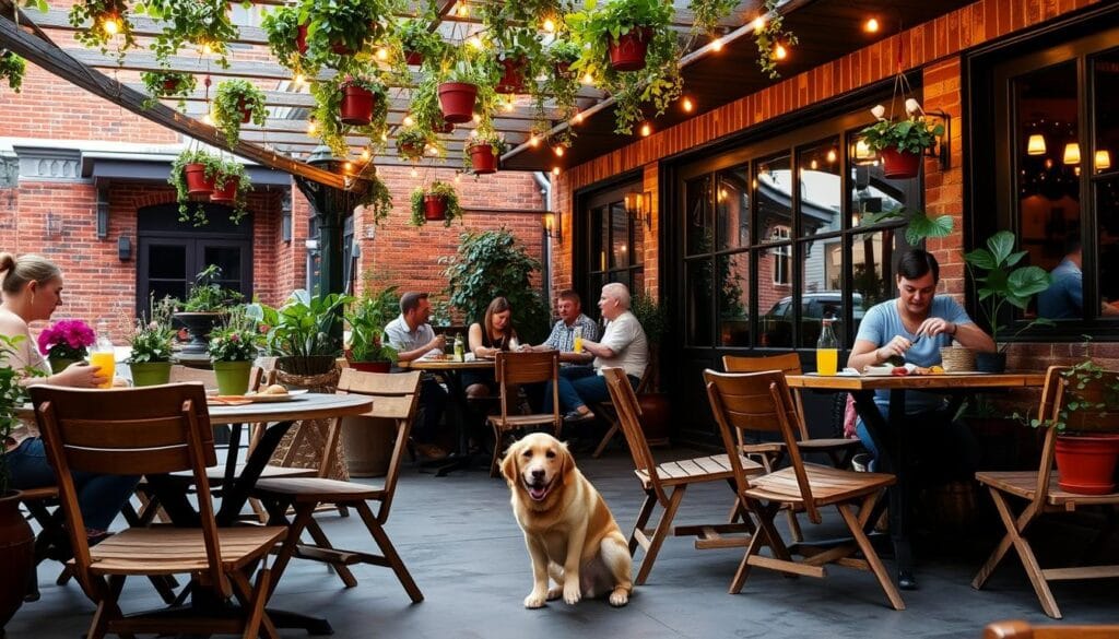 dog friendly restaurants near me