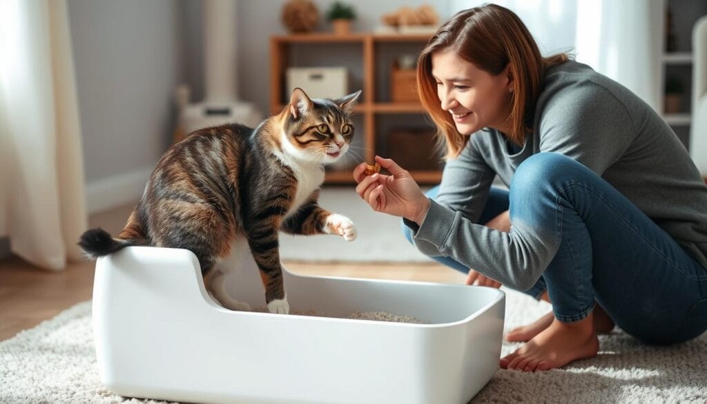 training cat to use litter box training cat to use litter box